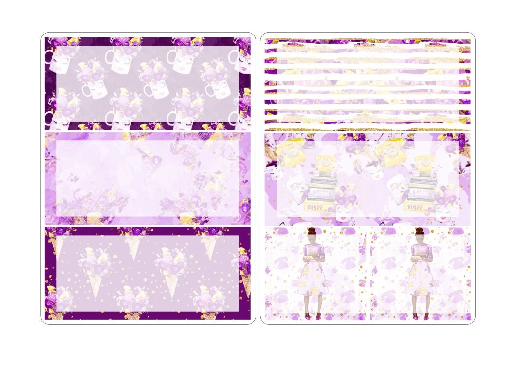 A5 deco stickers for the classic inserts 4