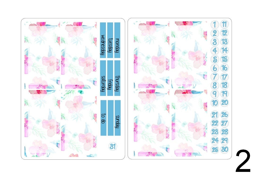 TN regular boxes sticker kits "flowers"