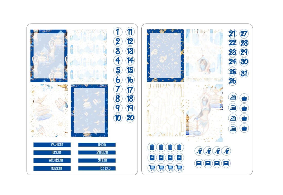 TN A6 boxes sticker kit 5