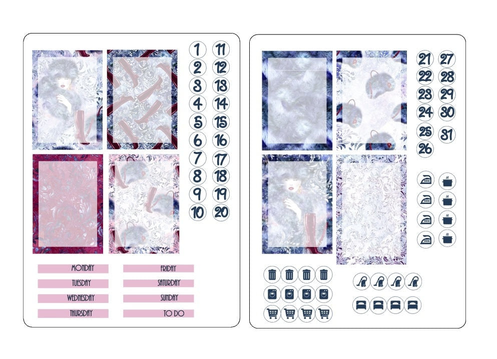 TN A6 boxes sticker kits 2