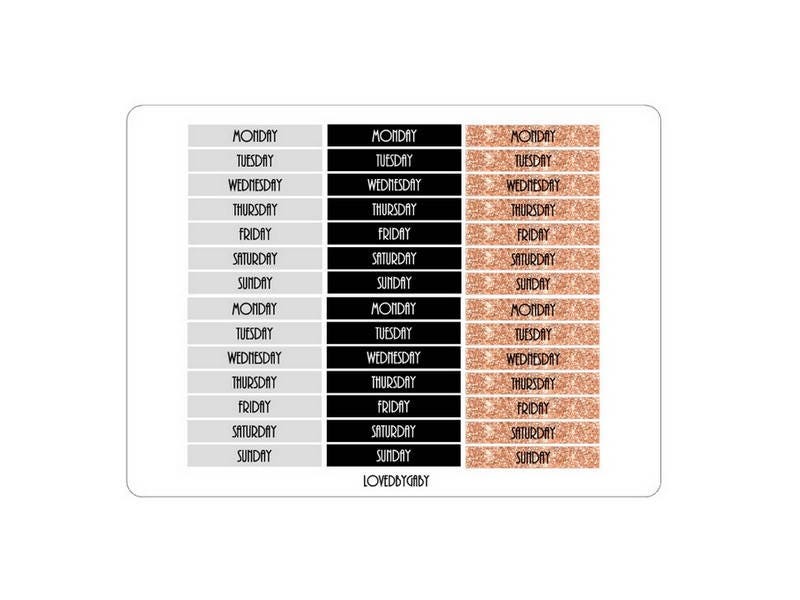 LovedbyGaby daily or monthly labels