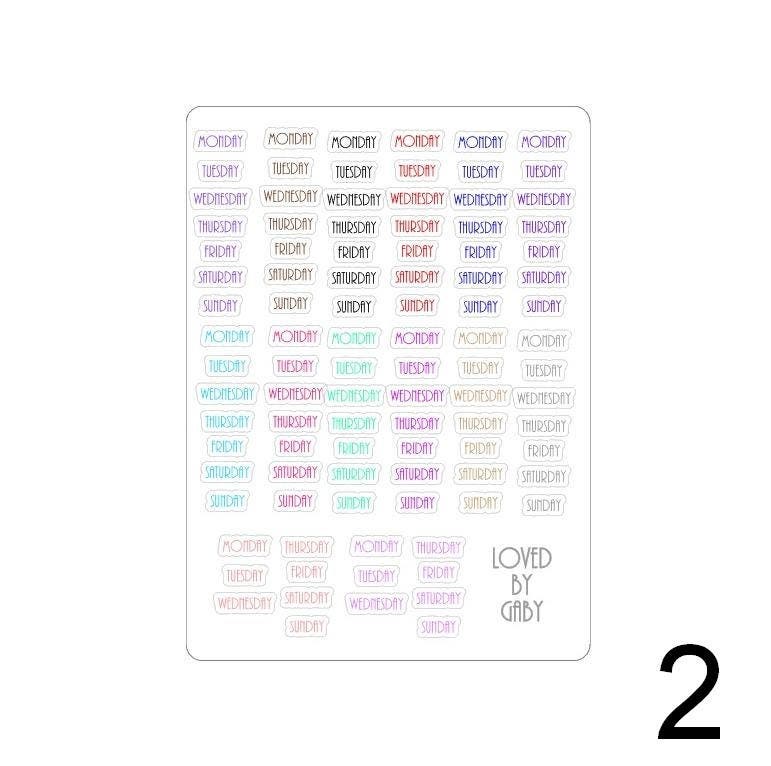 LovedbyGaby stickers "days"
