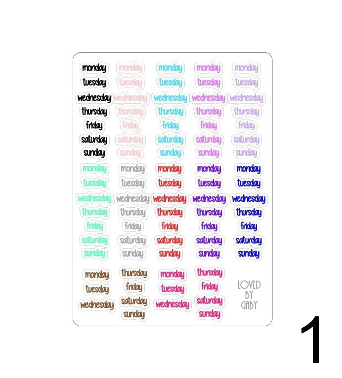 LovedbyGaby stickers "days"