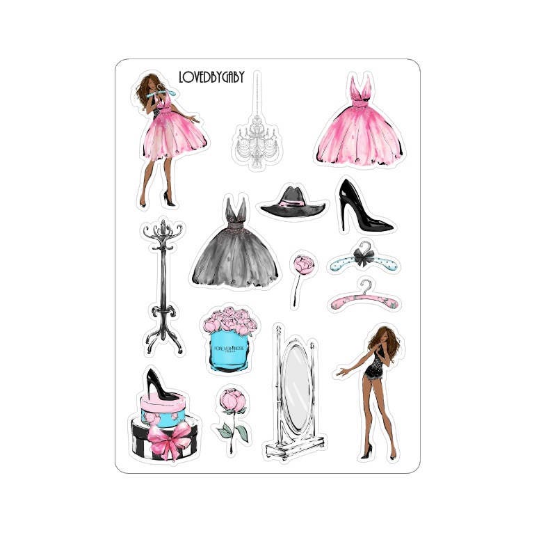 LovedbyGaby stickers Fashiongirl