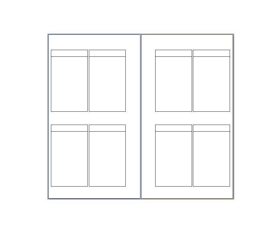 Personal inserts "HP boxes"
