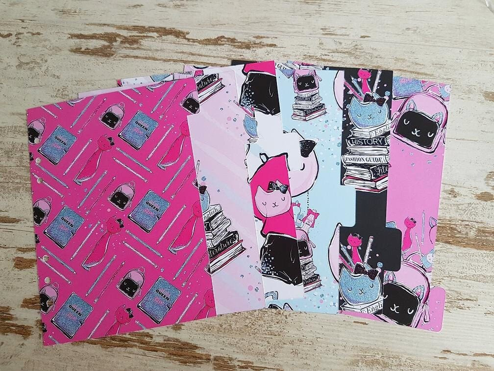 LovedbyGaby dividers "back to school"