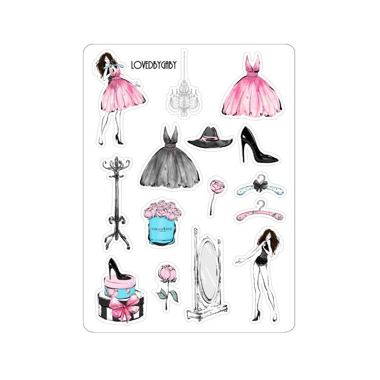 LovedbyGaby stickers Fashiongirl