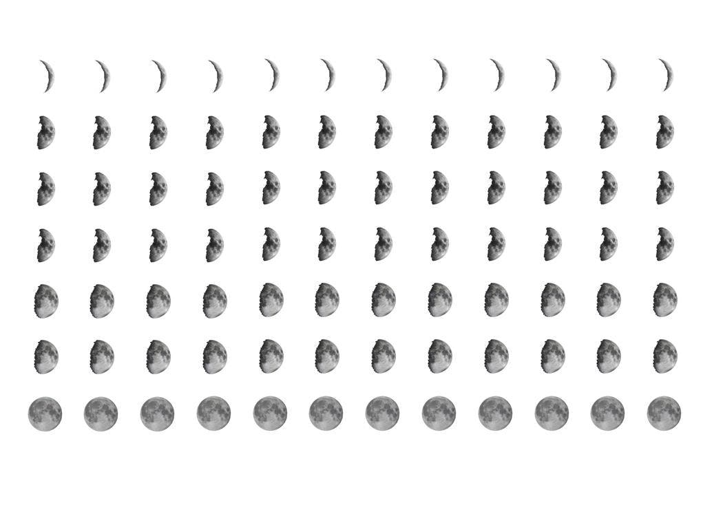 216 stickers "scale, trash can, weather and mijn phases"