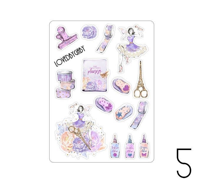 LovedbyGaby stickers "the Crafty Witch"