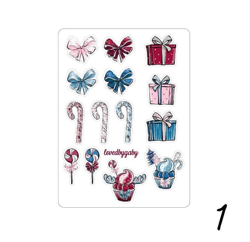 LovedbyGaby stickers "Cosy christmas"