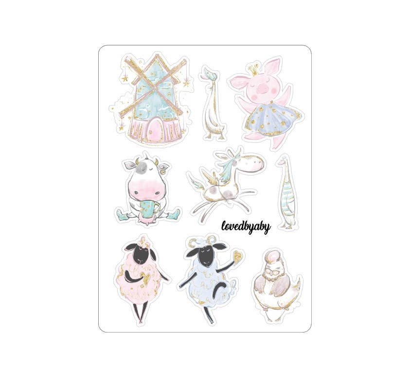 LovedbyGaby stickers "Farm life"