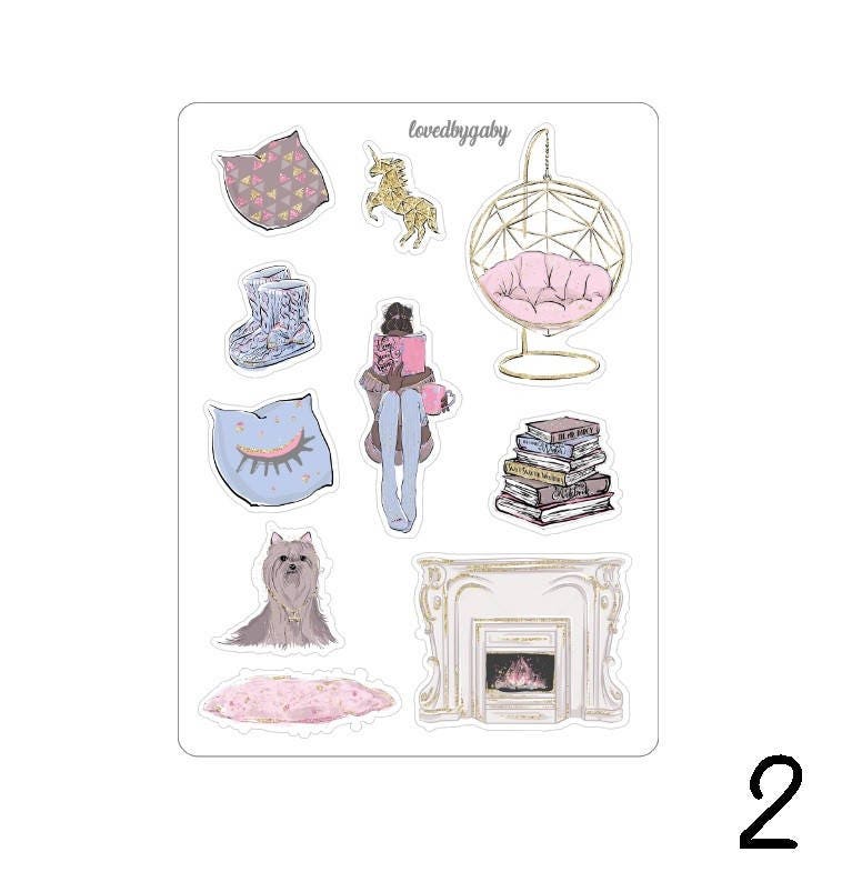 LovedbyGaby stickers "Home is where the heart is"