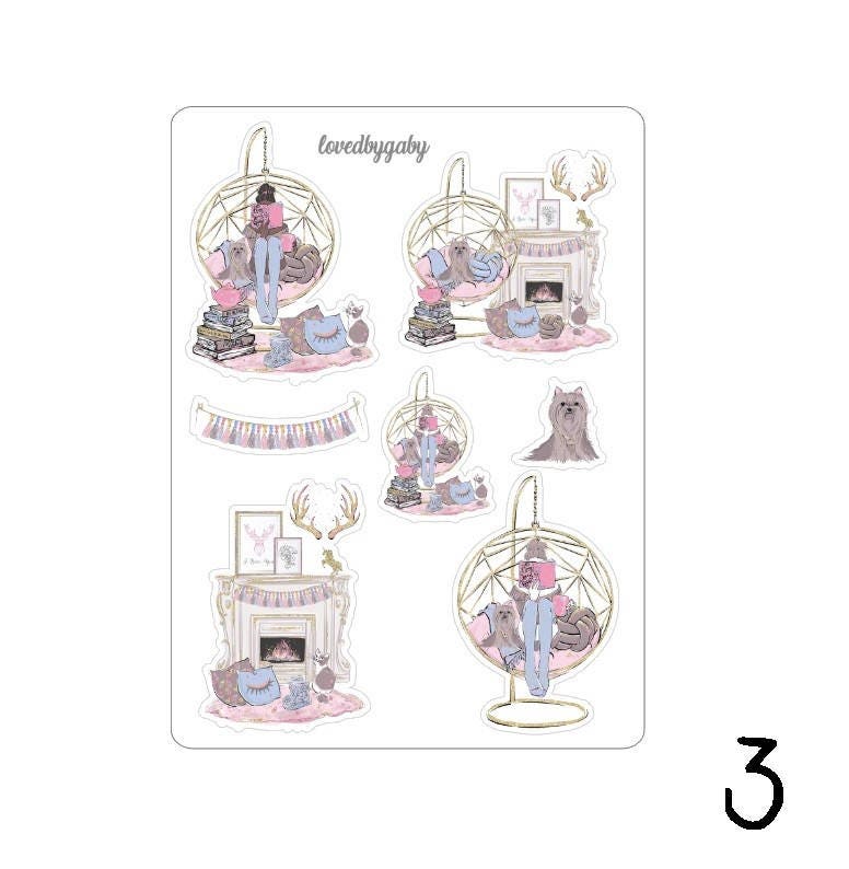 LovedbyGaby stickers "Home is where the heart is"