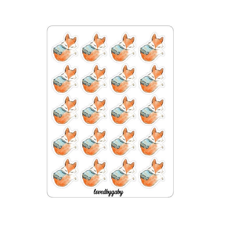 LovedbyGaby stickers "Woodland"