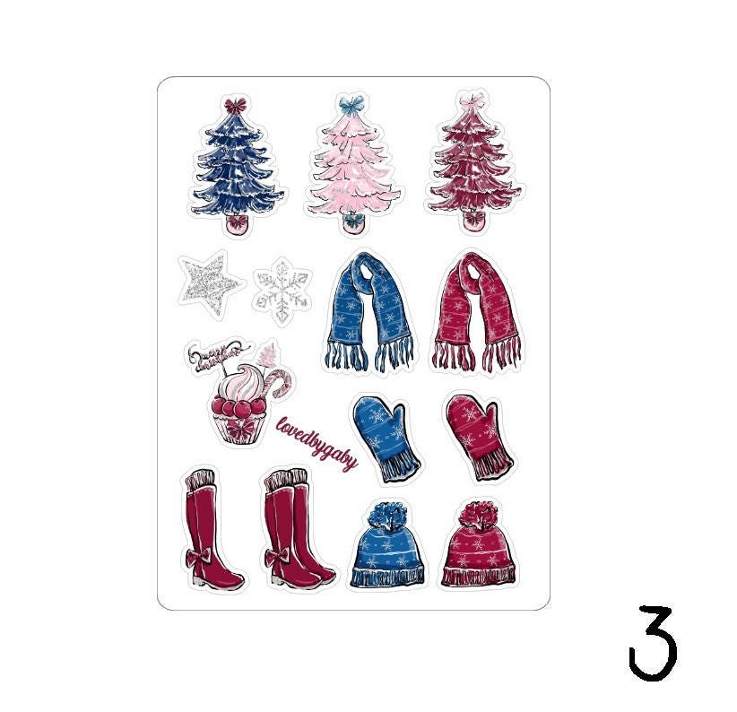 LovedbyGaby stickers "Cosy christmas"
