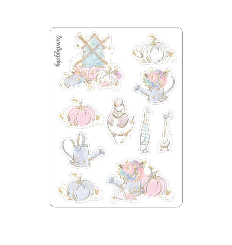 LovedbyGaby stickers "Farm life"