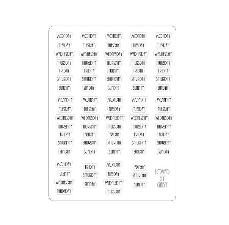 LovedbyGaby stickers "days"