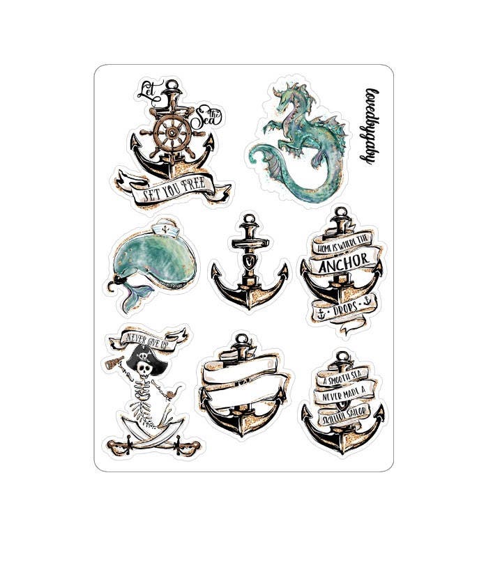 LovedbyGaby stickers "Sailor"