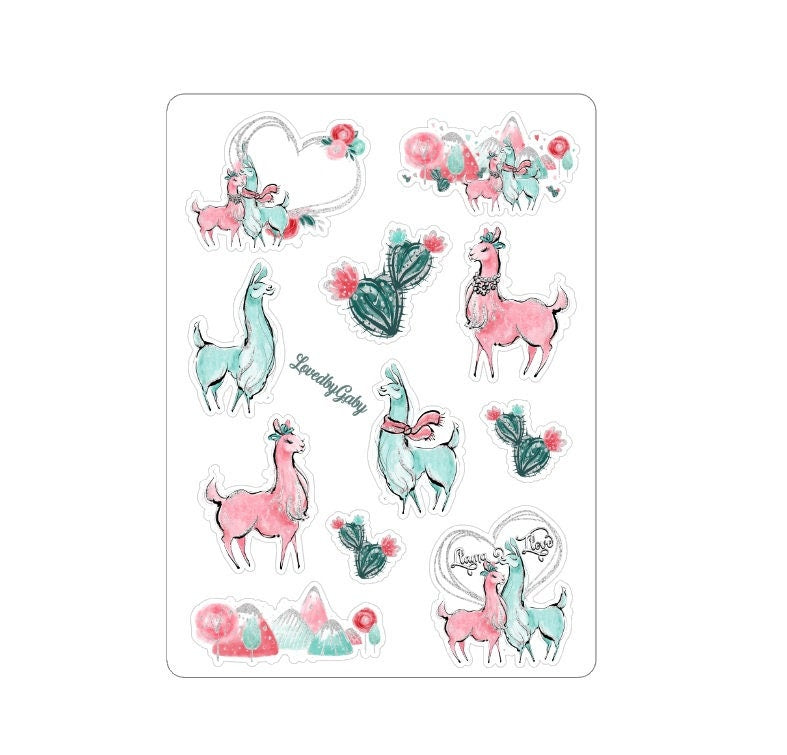LovedbyGaby stickers "Lama"
