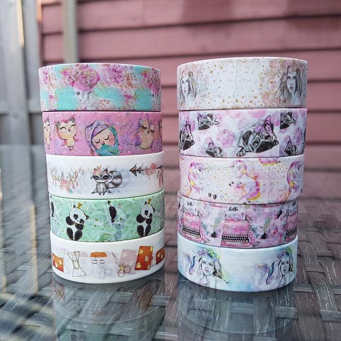 LovedbyGaby washi/masking tapes 1