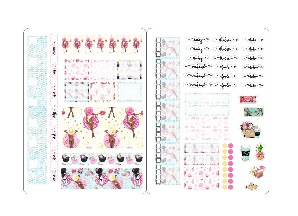 Lovedbygaby stickerkits for the hobo weeks