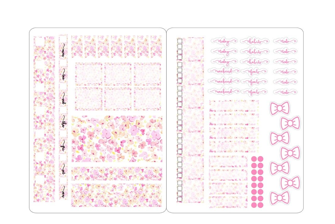 Lovedbygaby stickerkits for the hobo weeks