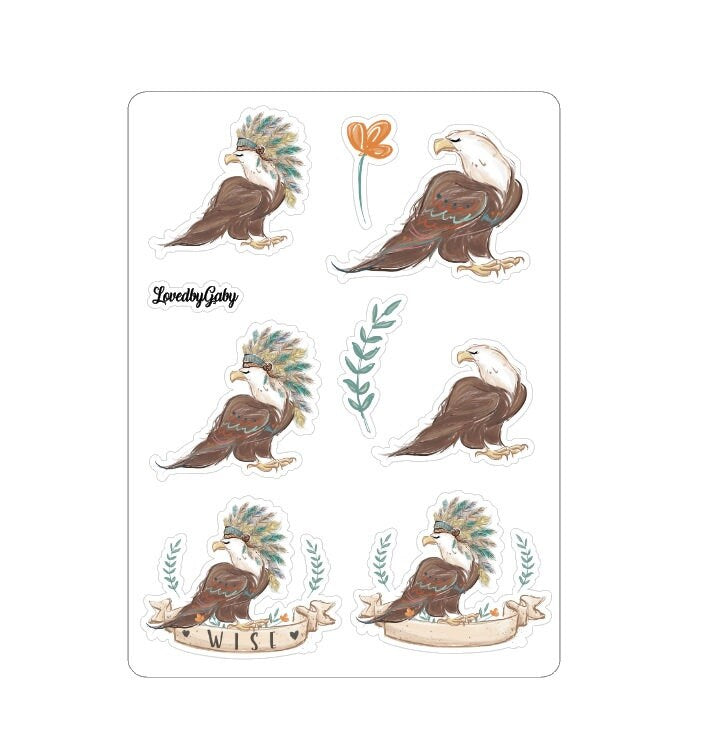 LovedbyGaby stickers "Be Brave"