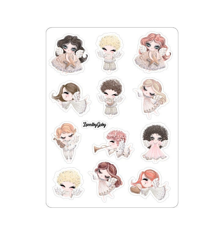 LovedbyGaby stickers "angels"