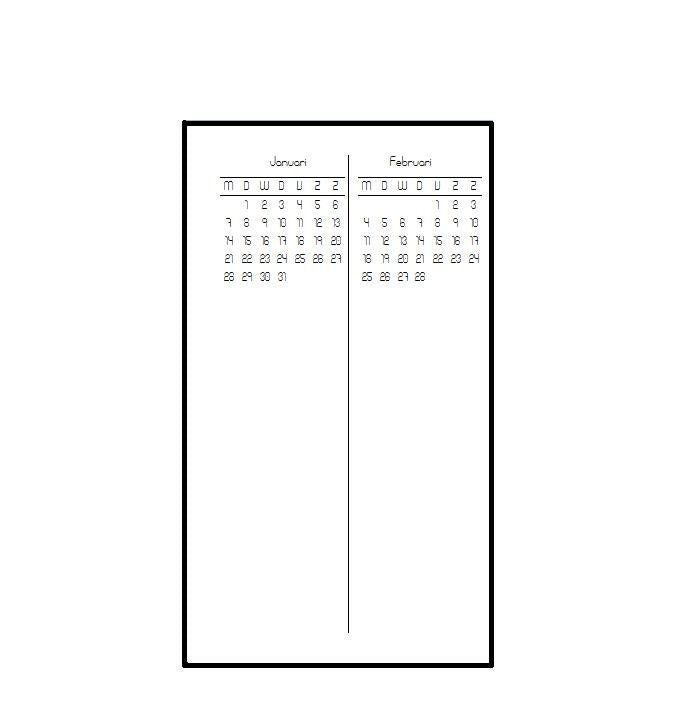 Personal inserts 1M2P "appointments