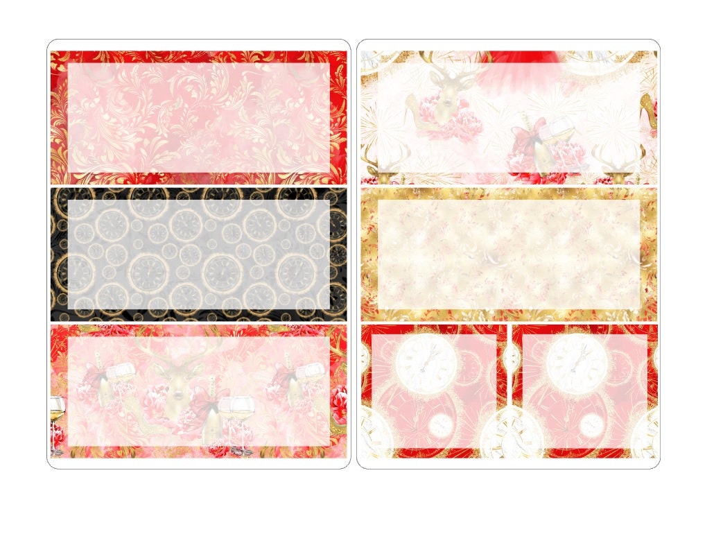 A5 deco stickers for the classic inserts 1