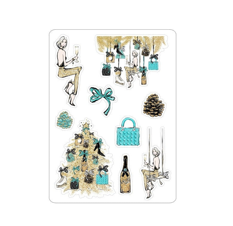 LovedbyGaby stickers "All I want for christmas"