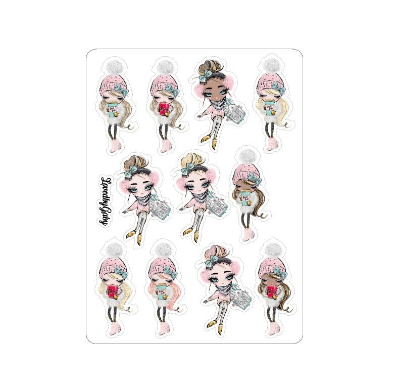 LovedbyGaby stickers "wintergirls"