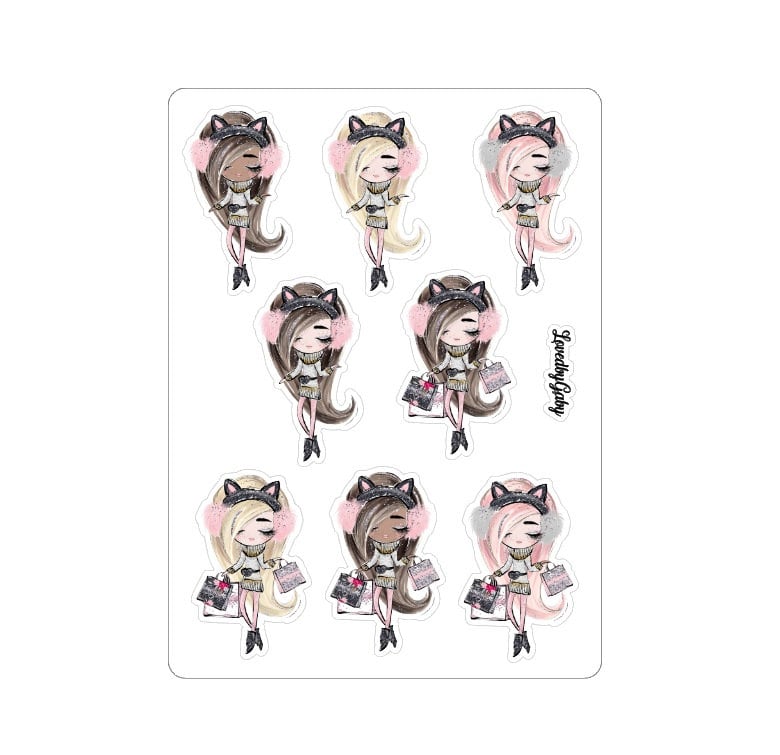 LovedbyGaby stickers "wintergirls"