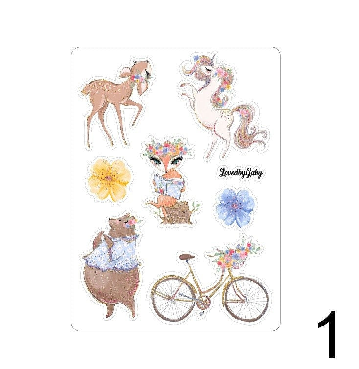 LovedbyGaby stickers "Springland"