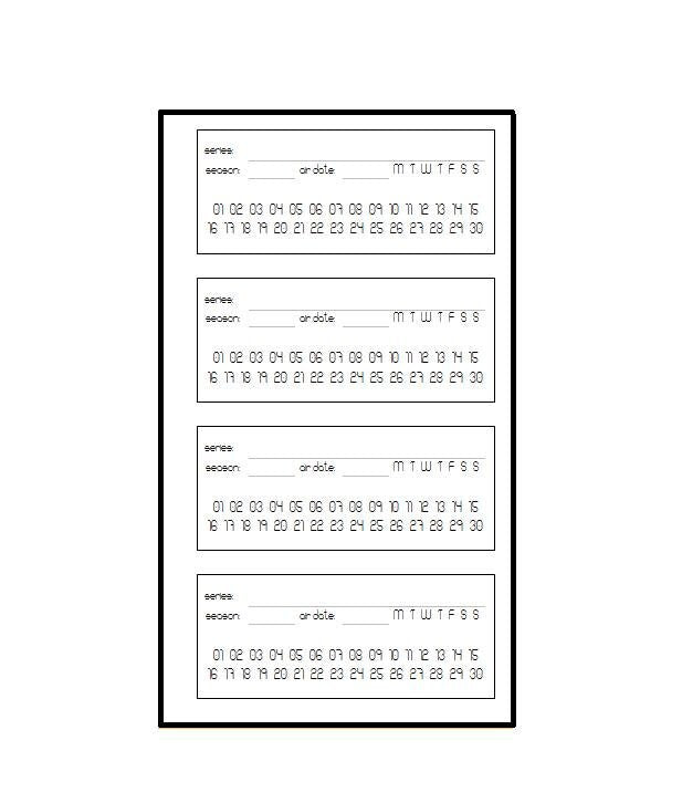 A5 SLIM inserts "episodes"