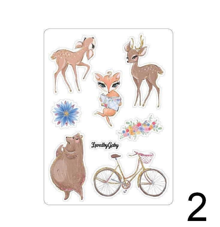 LovedbyGaby stickers "Springland"