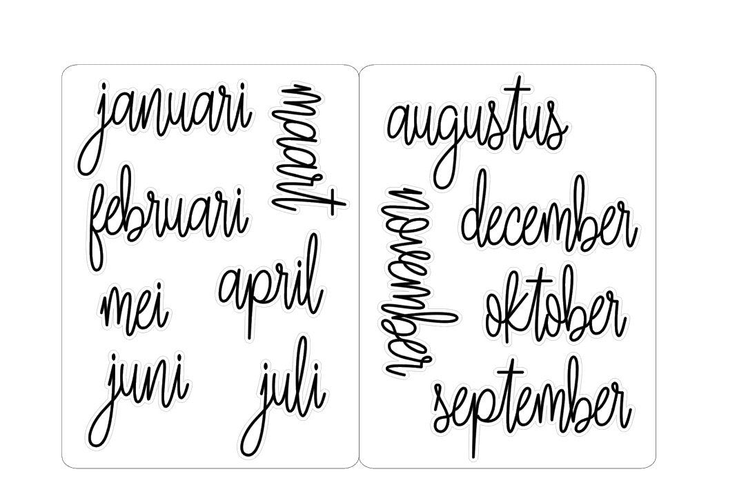 Bujo stickers 3