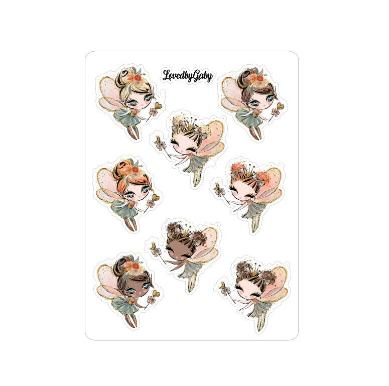 LovedbyGaby stickers "Fairy Fall"