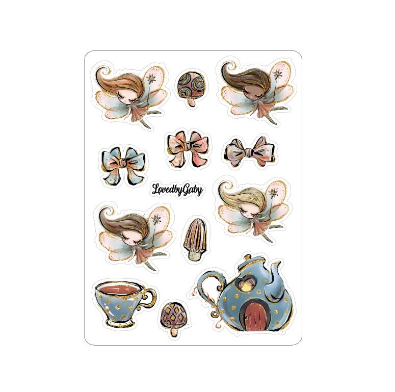 LovedbyGaby stickers "Fairy Fall"