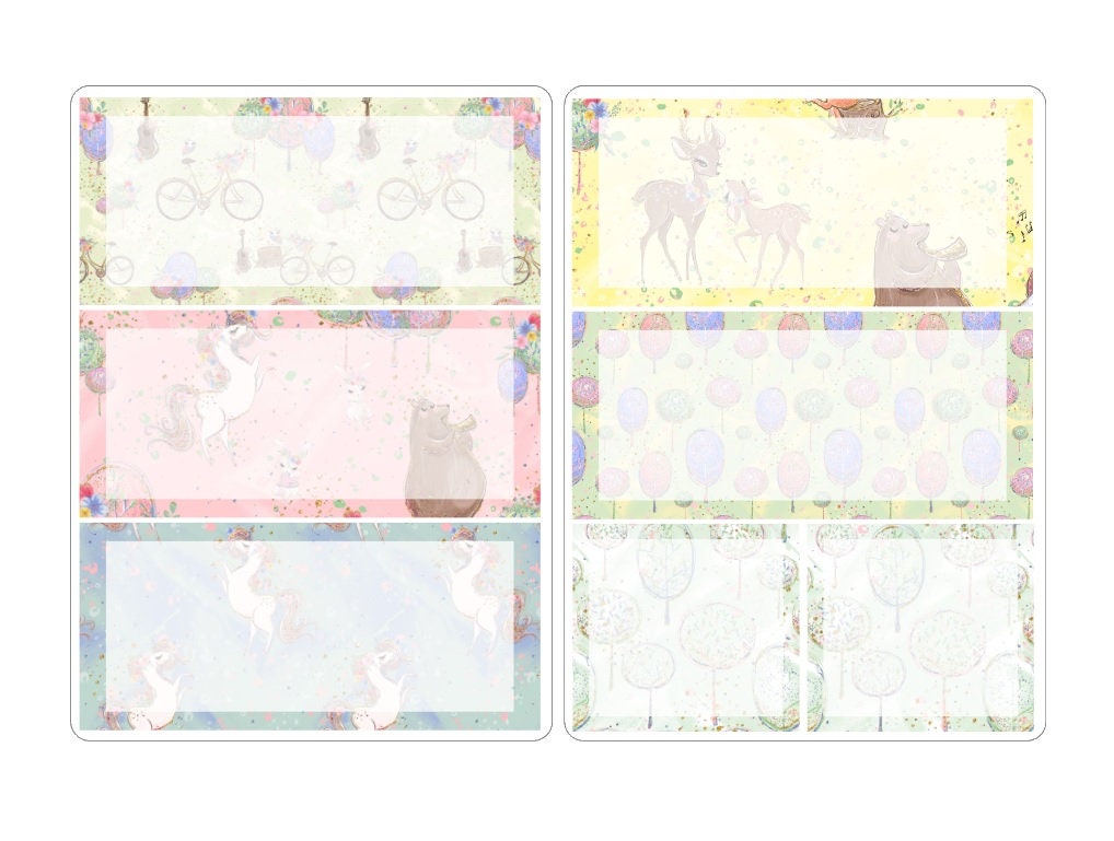 A5 deco stickers for the classic inserts 4