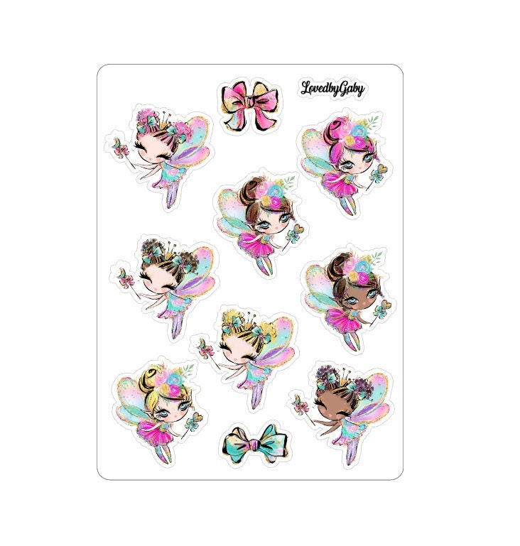 LovedbyGaby stickers "Fairyland"