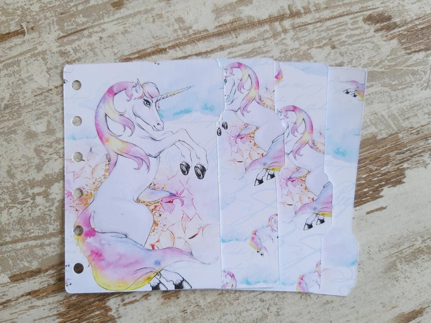 A7 pocket divider sets