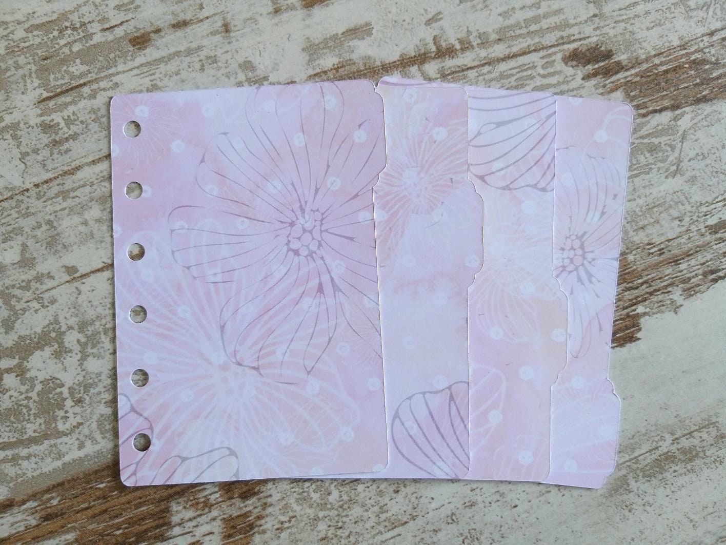 A7 pocket divider sets