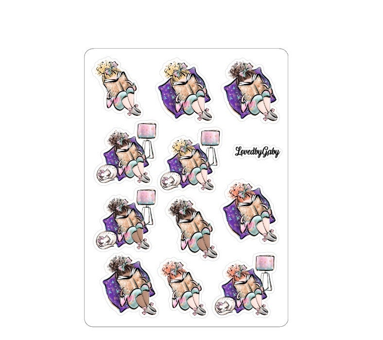 LovedbyGaby stickers "stay at home"