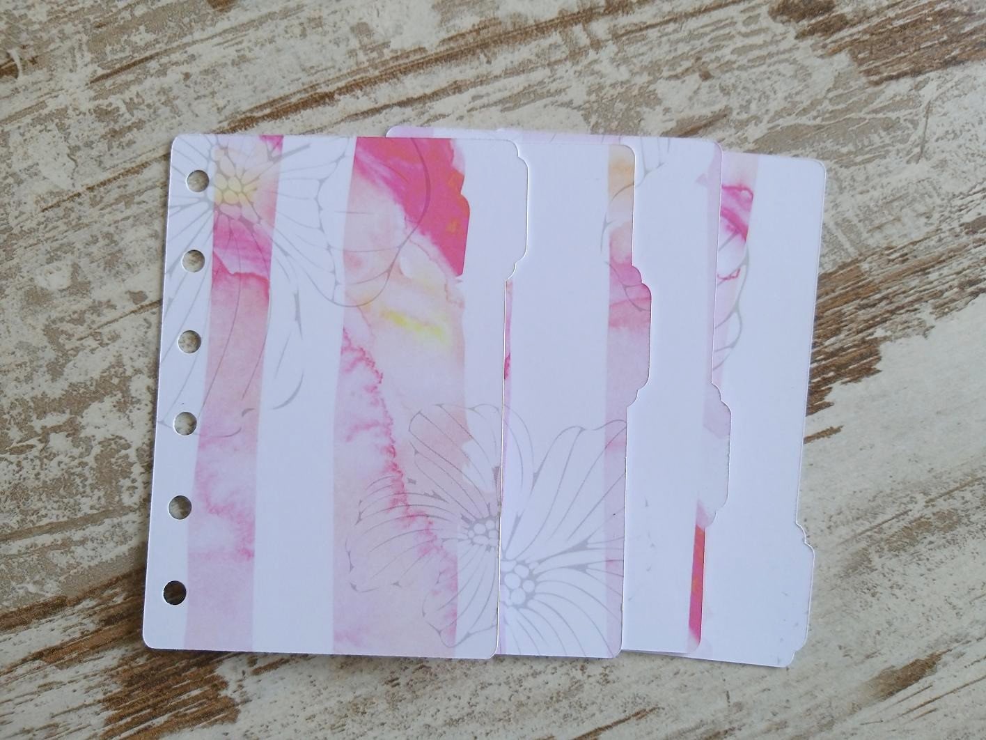 A7 pocket divider sets