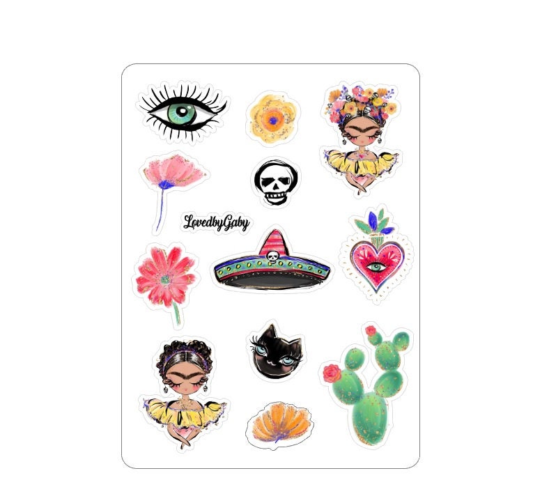 LovedbyGaby stickers "Frida"