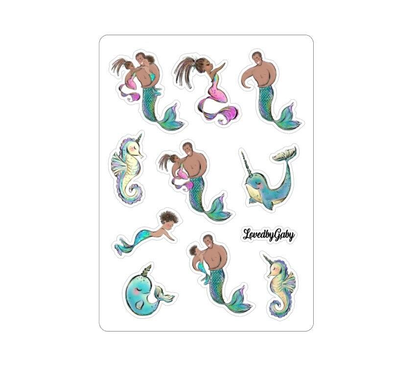 LovedbyGaby stickers "Merdad"