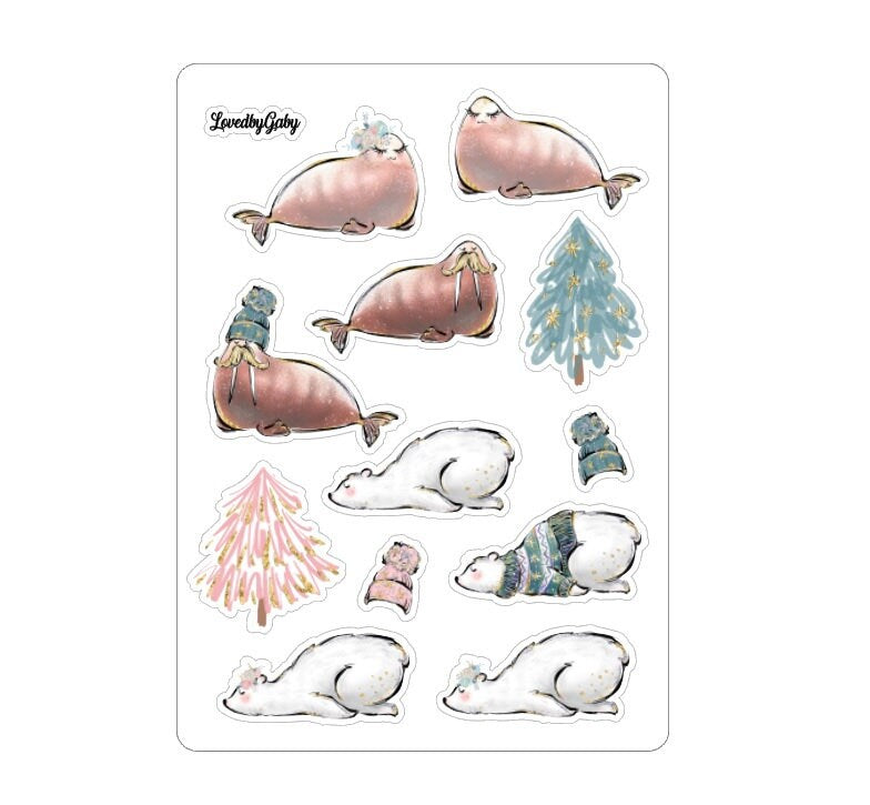 LovedbyGaby stickers "Arctic"