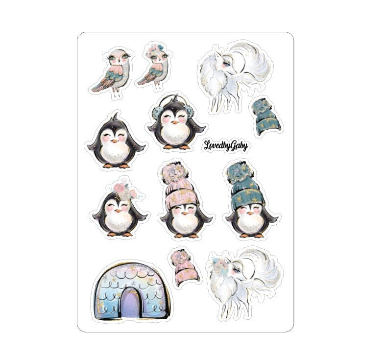 LovedbyGaby stickers "Arctic"