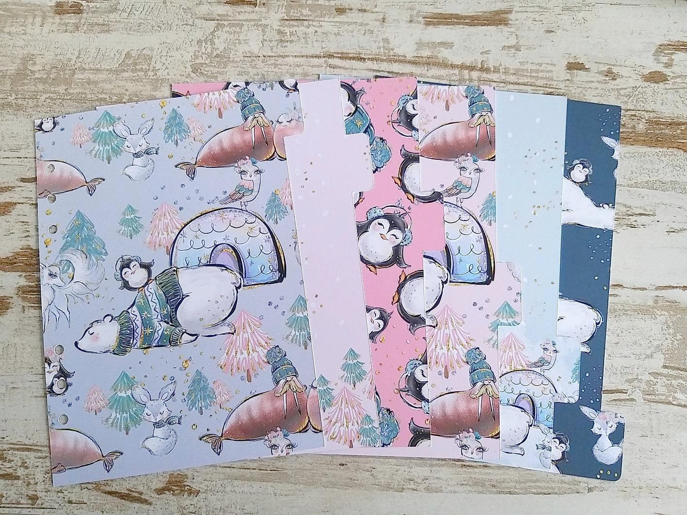 LovedbyGaby dividers "Arctic"